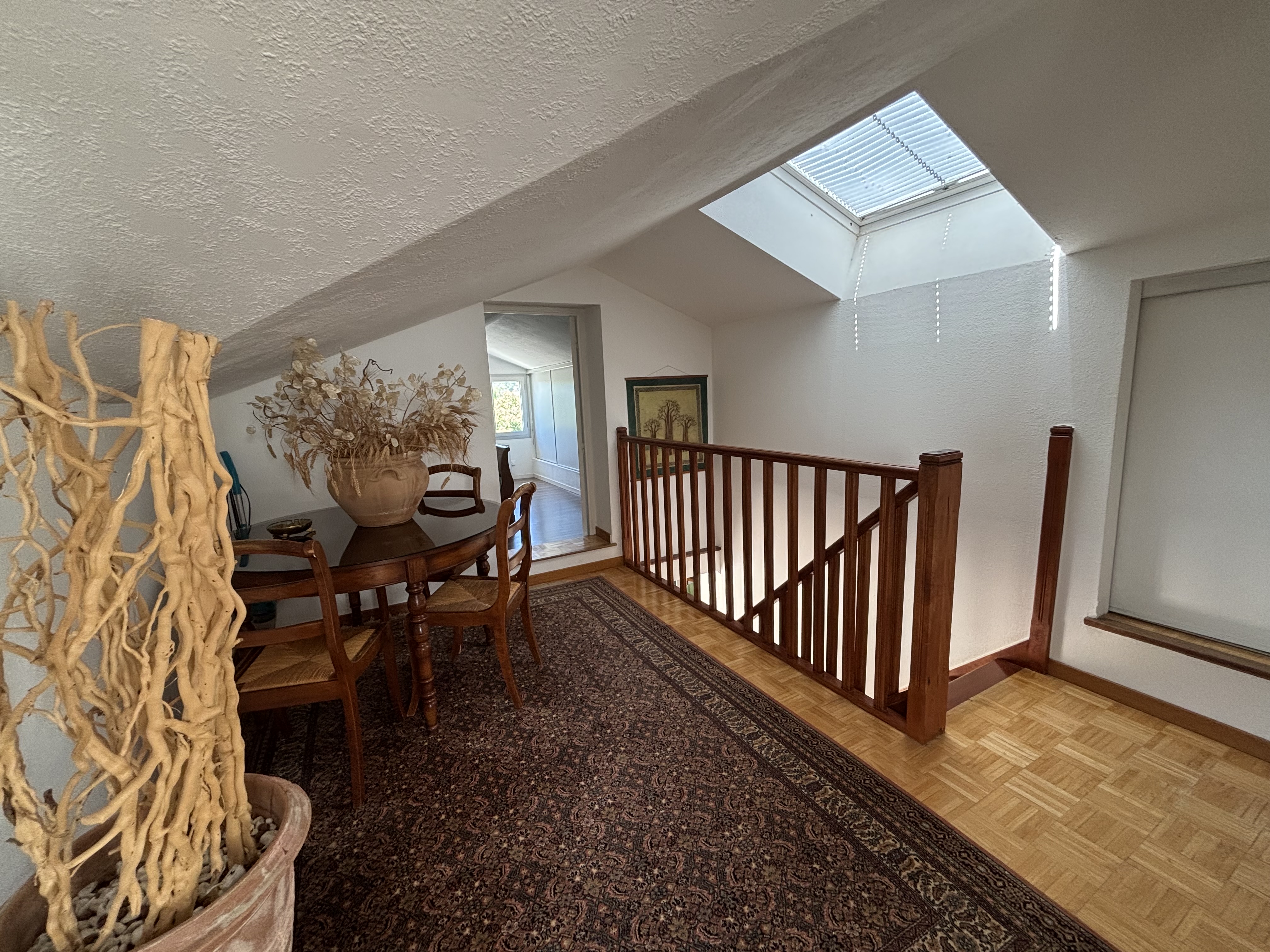 Salon à l'étage villa Ardèche Villa des Vignes